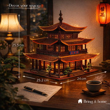 Halom Yueyang Tower DIY Book Nook Kit