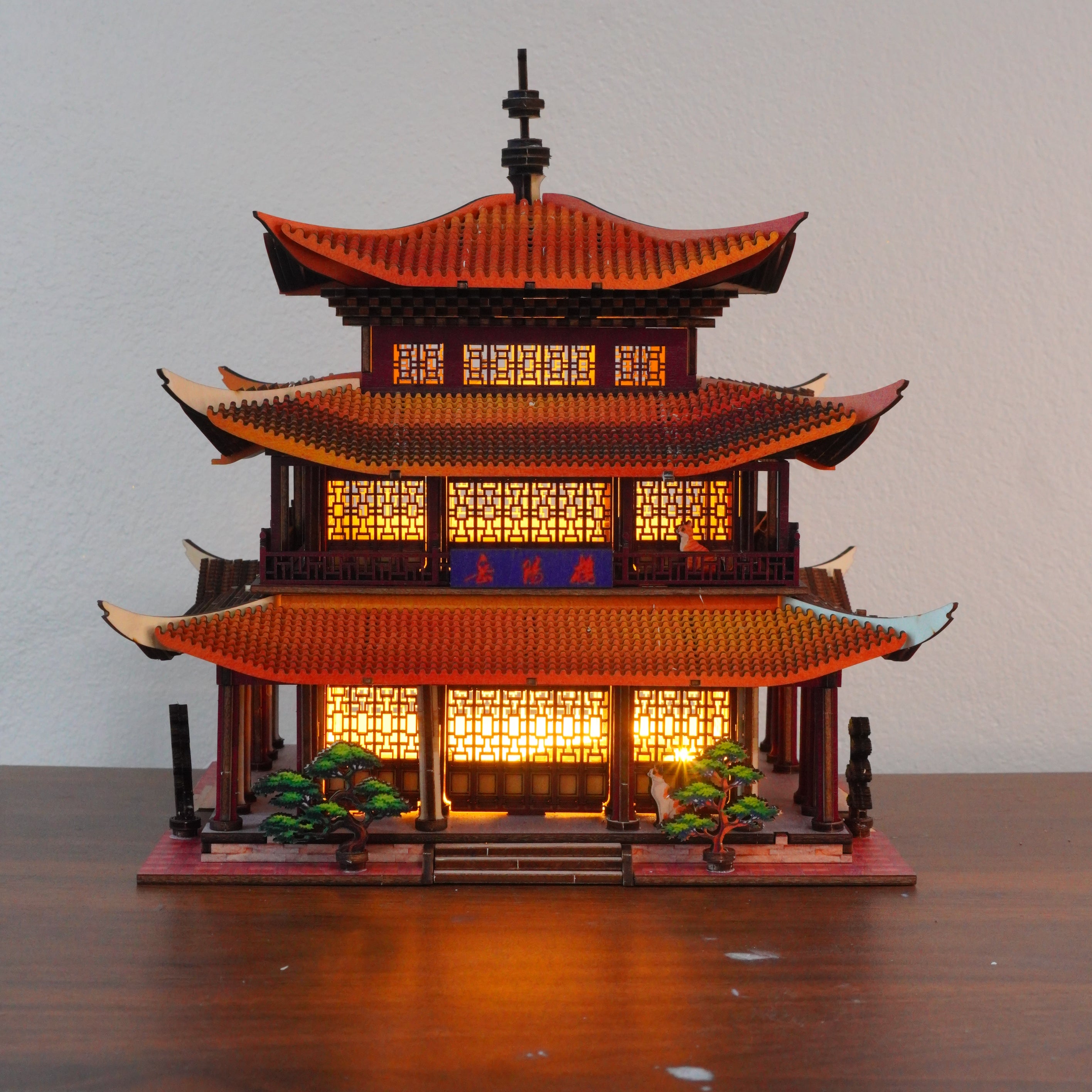 Halom Yueyang Tower DIY Book Nook Kit