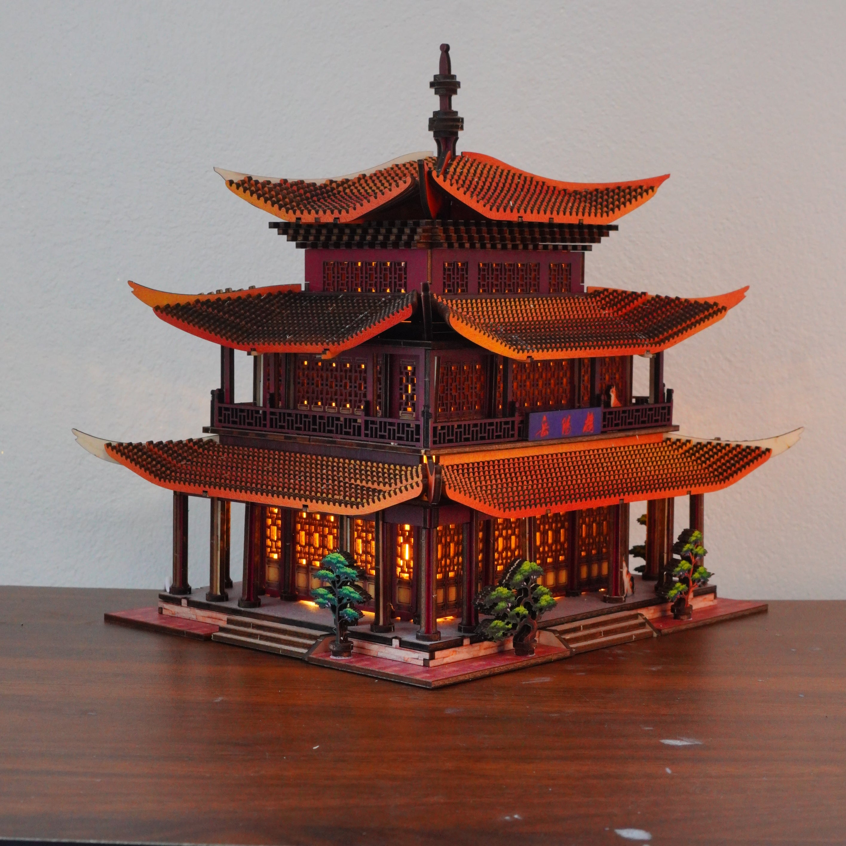 Halom Yueyang Tower DIY Book Nook Kit