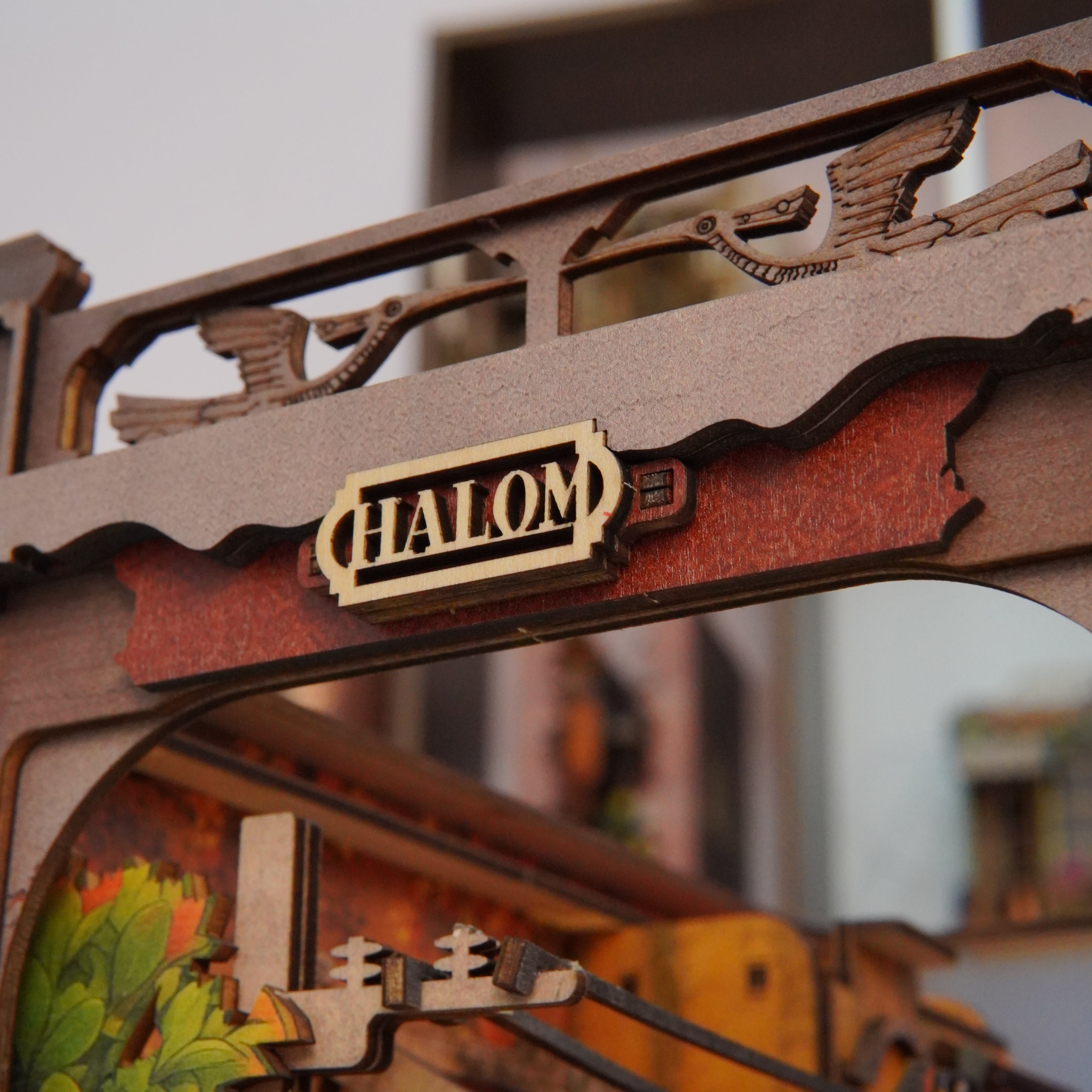 Halom Hanoi Old Quarter DIY Book Nook Kit with LED