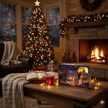 Halom Noelight Christmas DIY Night Light Book Nook Kit