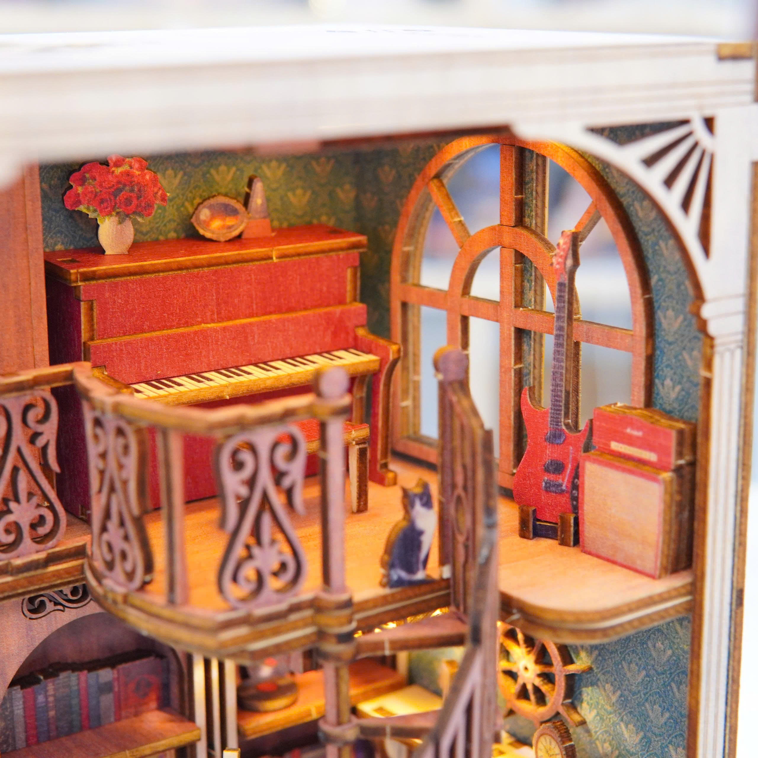 Halom Artist’s Loft DIY Book Nook Kit