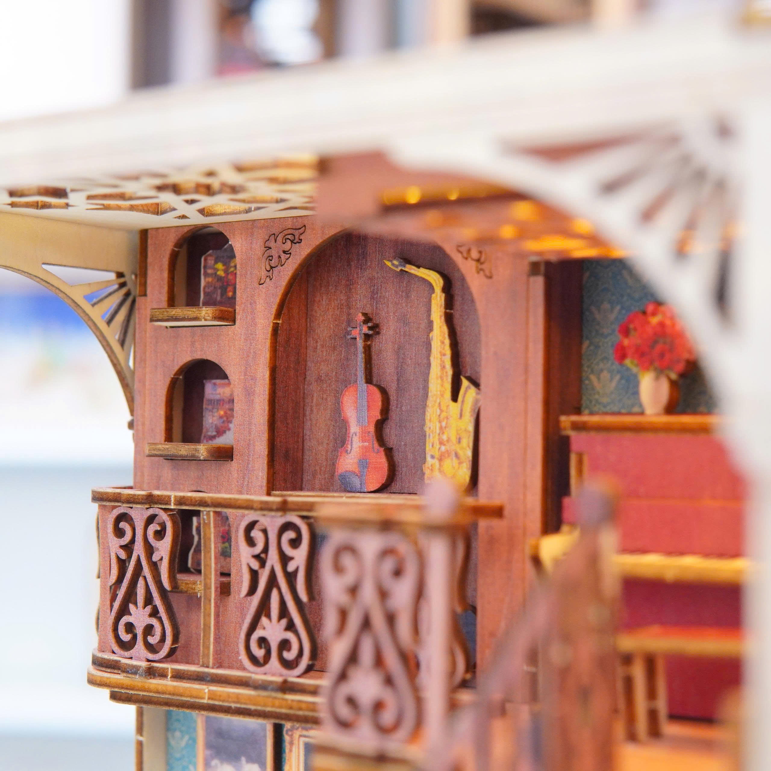 Halom Artist’s Loft DIY Book Nook Kit