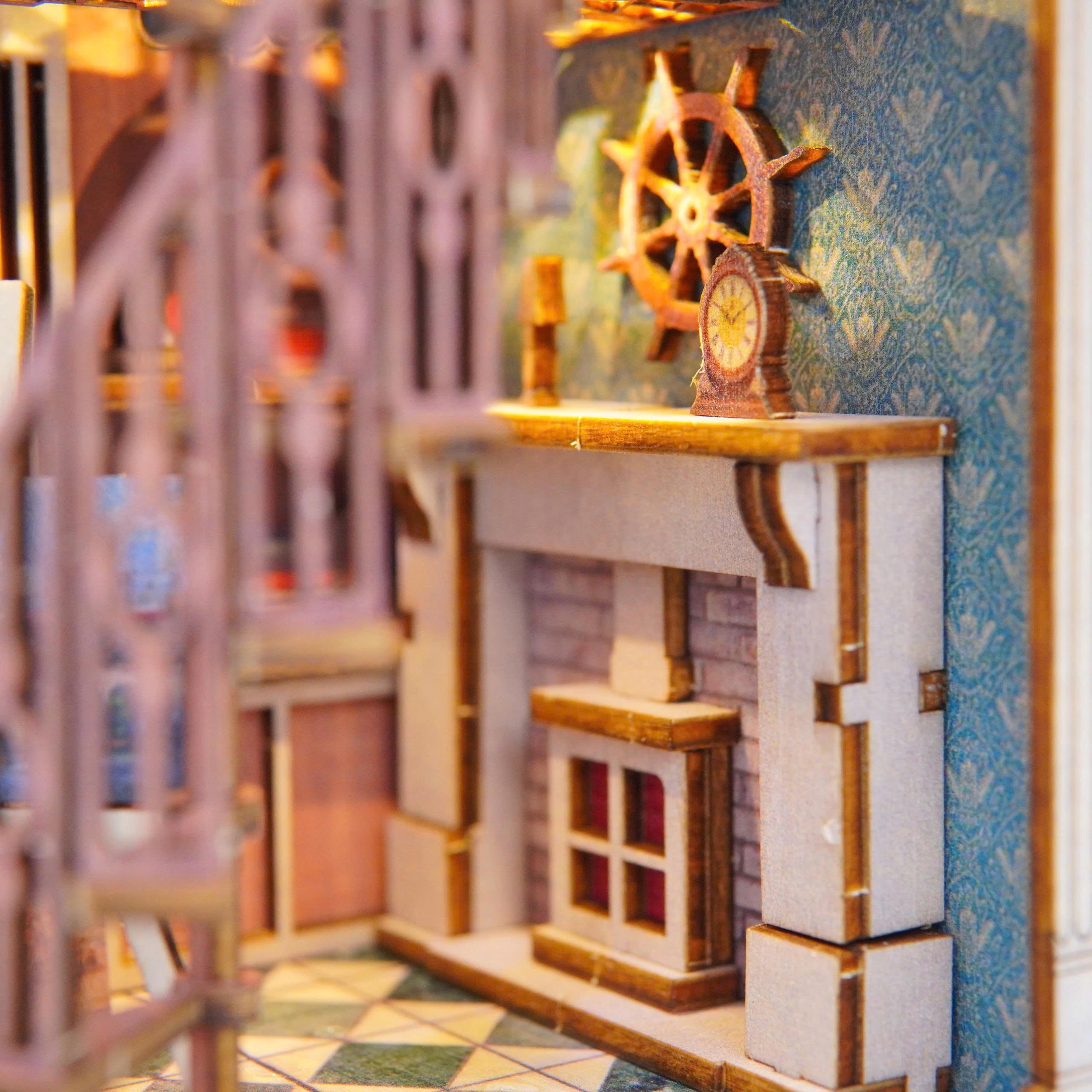 Halom Artist’s Loft DIY Book Nook Kit